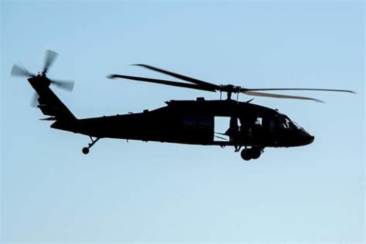 Are military helicopters black?