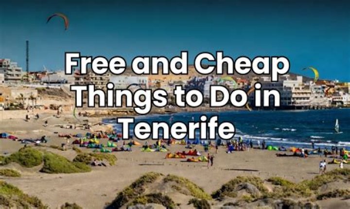 Are things cheap in Tenerife?