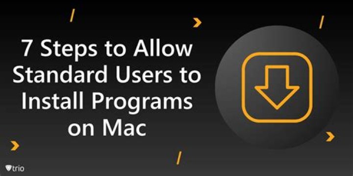 Can guest account install programs Mac?