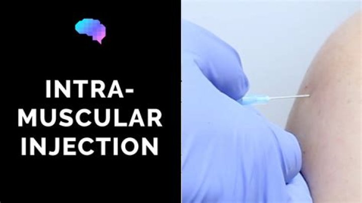 Can HCG be injected intramuscularly?