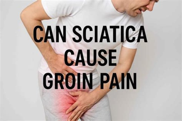 Can sciatica cause pain in ovaries?