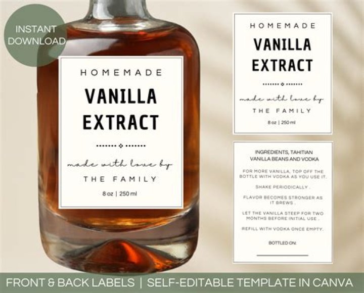 Can we replace vanilla extract with honey?