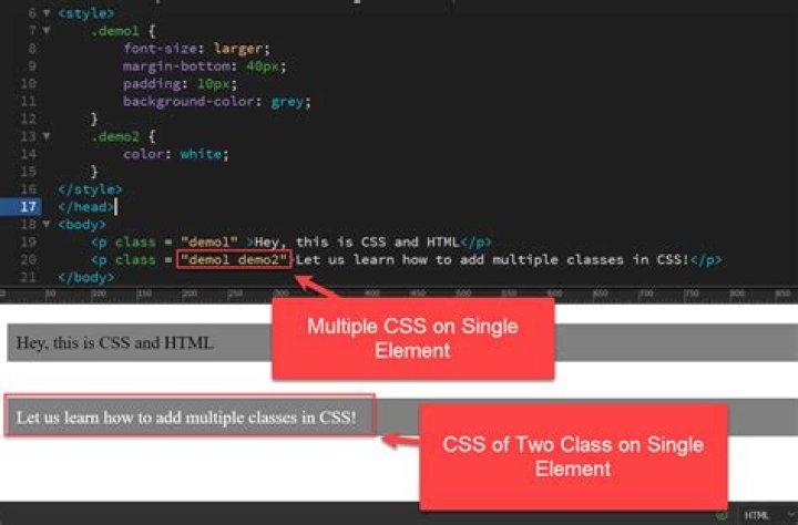 Can you have multiple class attributes in HTML?