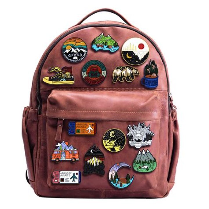 Can you put pins on bags?