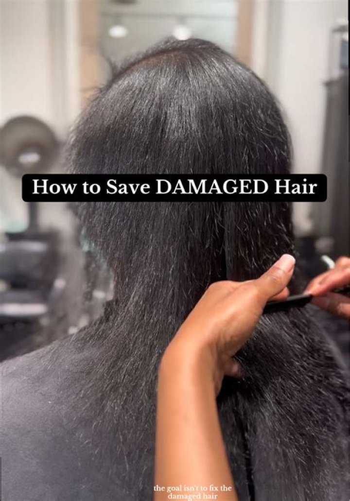 Can you save damaged hair without cutting?