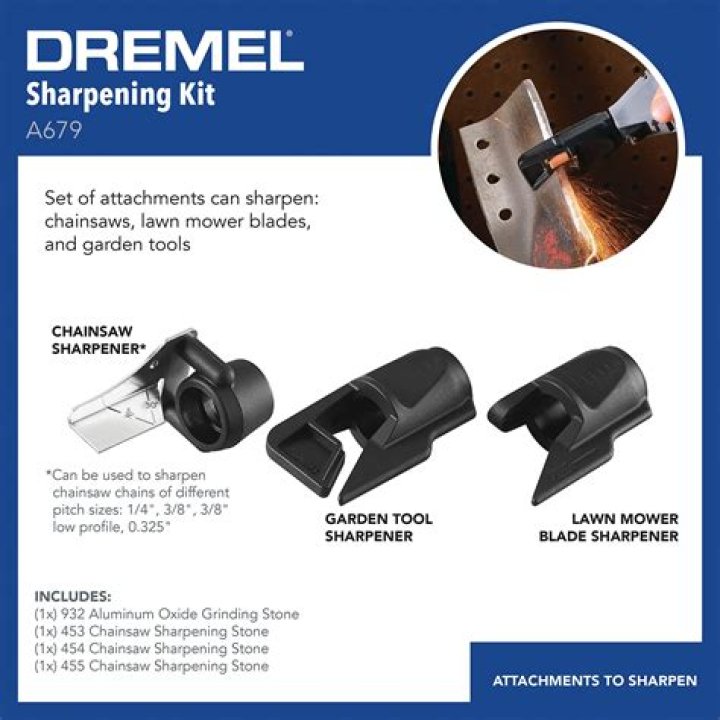 Can you sharpen tools with a Dremel?