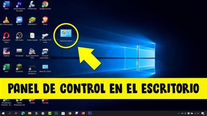 Como activar el panel de control de Windows 7?