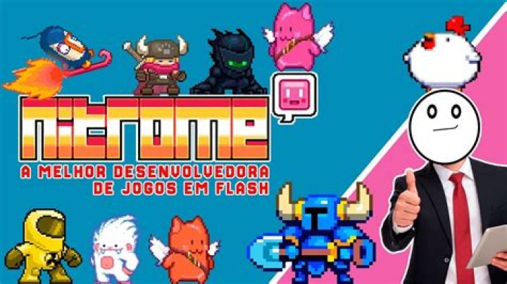 Do Nitrome games use Flash?