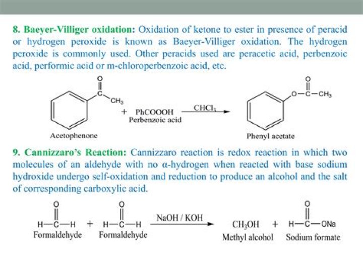 Does hydrogen peroxide undergo oxidation?