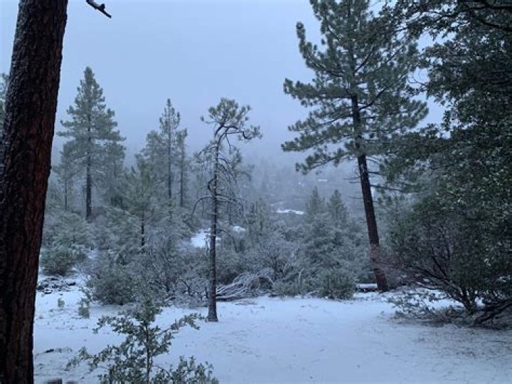 Does it snow in Idyllwild-Pine Cove?