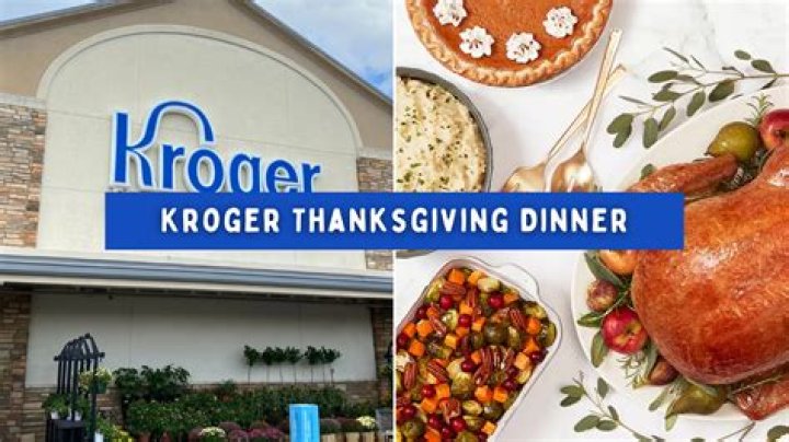 Does Kroger make Thanksgiving dinners?