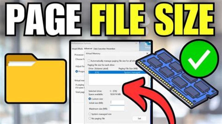 How big should my pagefile be 8GB RAM?