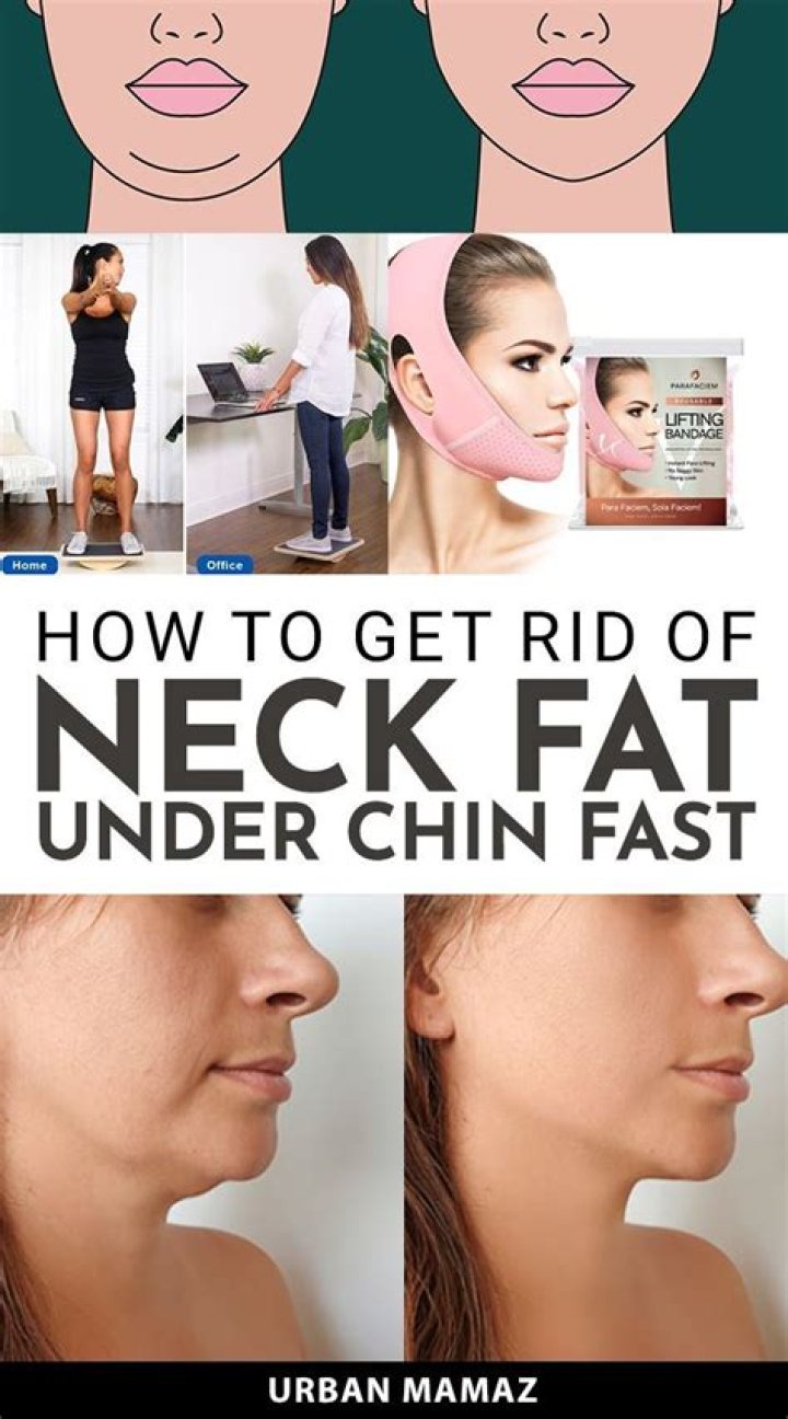 How can I lose neck fat fast?