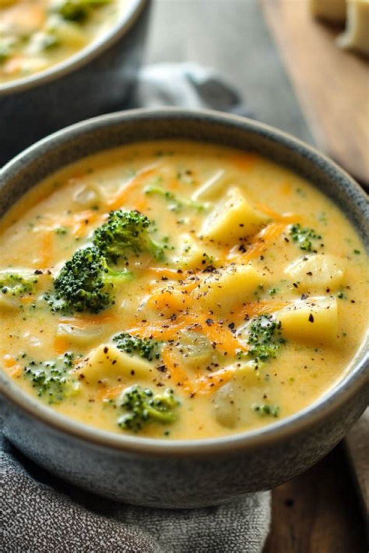 How can I thicken my broccoli cheese soup?