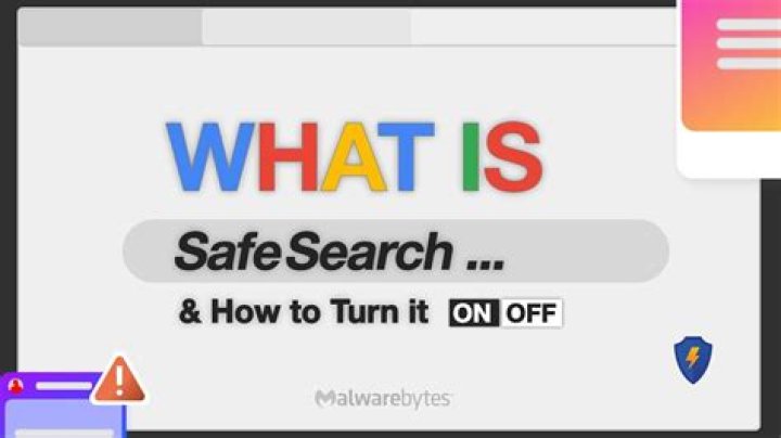 How do I deactivate SafeSearch?