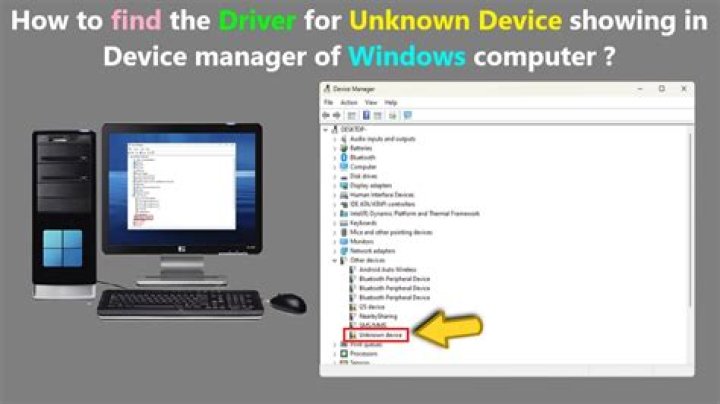 How do I fix an unknown device?