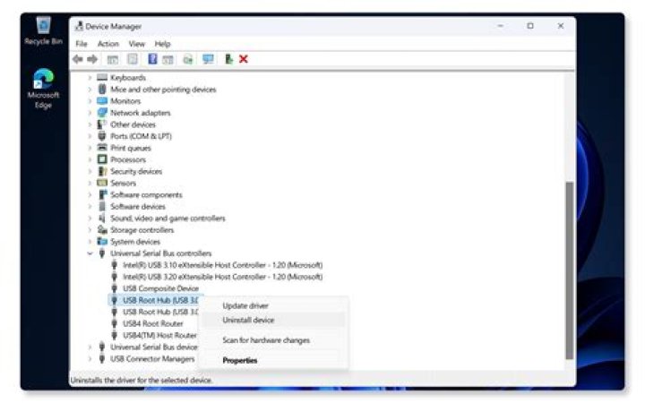 How do I fix blank Device Manager in Windows 7?