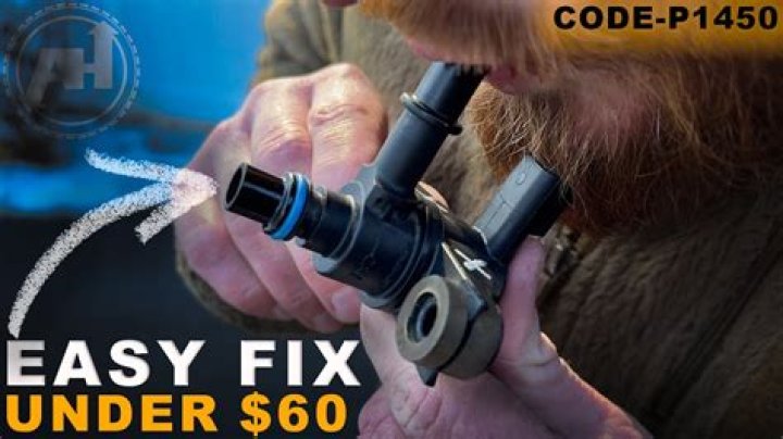 How do I fix the code p1450 on my Ford?