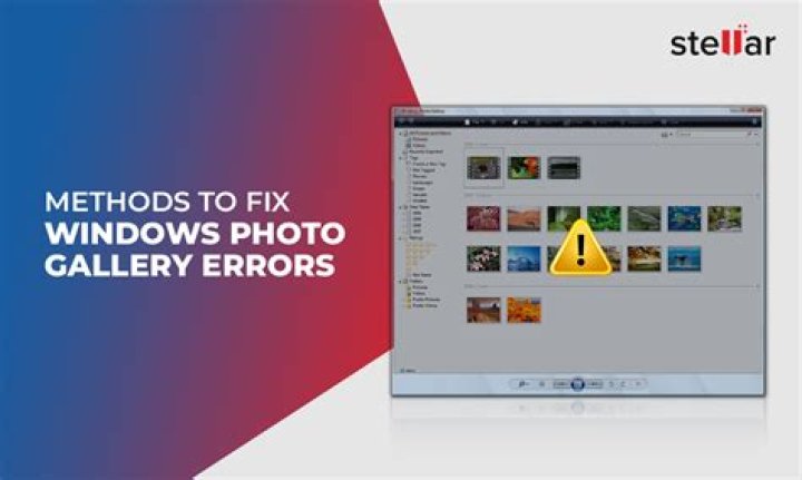 How do I fix Windows Photo Gallery?