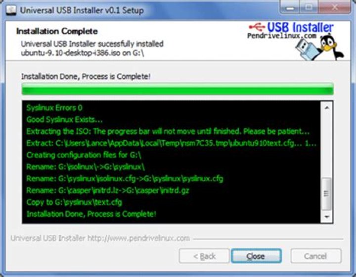 How do I install Universal USB?