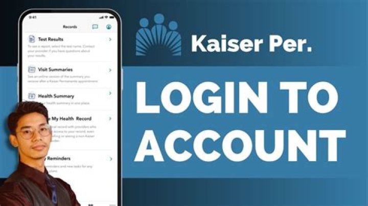 How do I log into Kaiser Permanente?