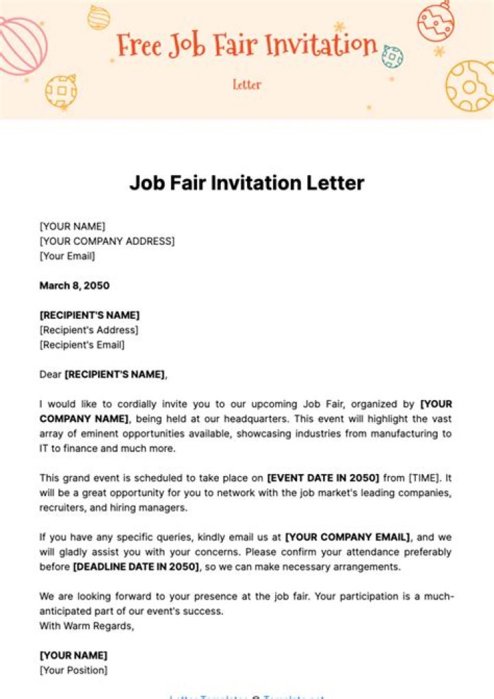 How do I participate in a job fair?