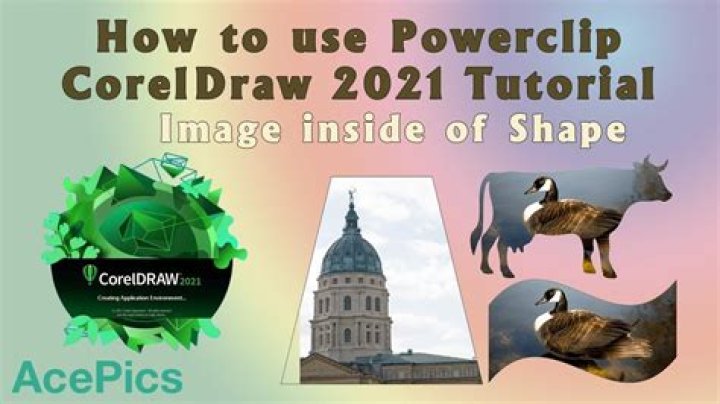 How do I PowerClip in CorelDraw?