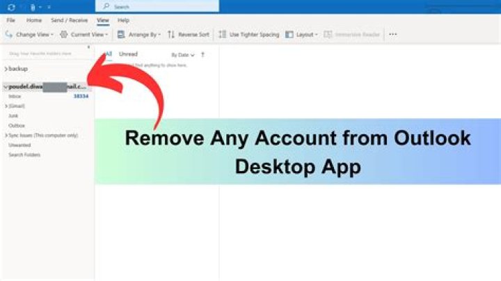 How do I remove Outlook from my Windows Phone?