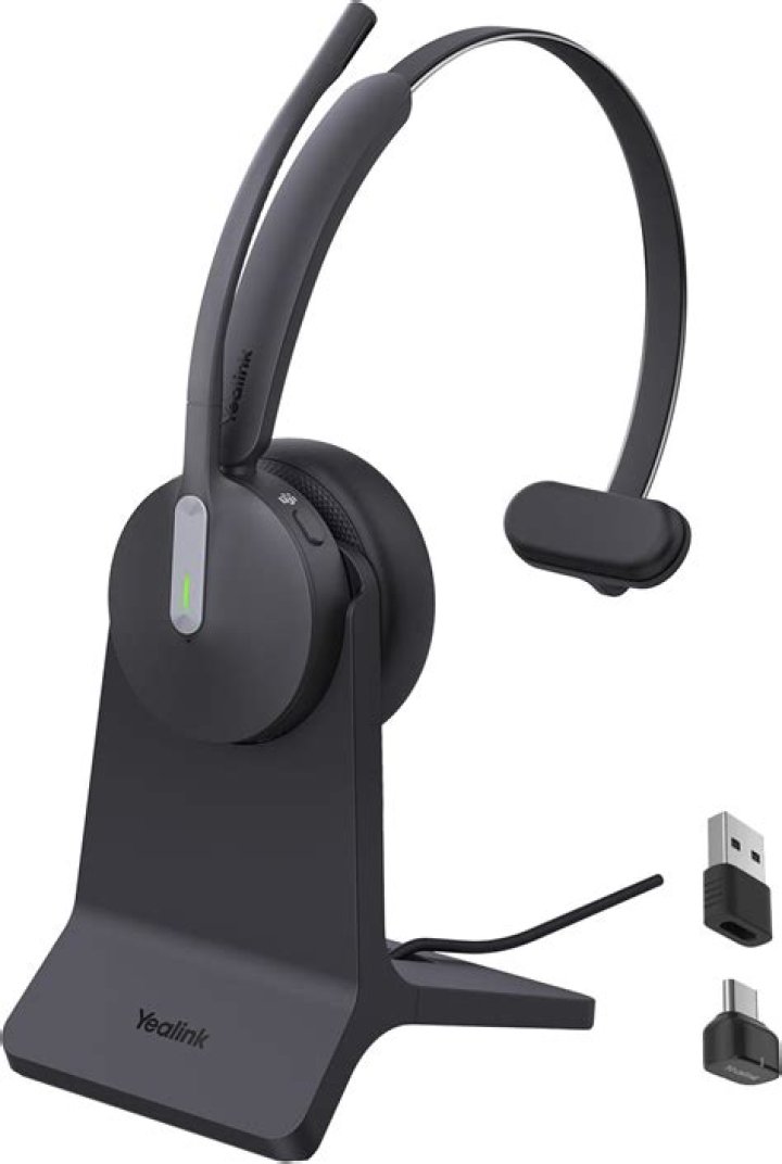 How do I setup my yealink wireless headset adapter?