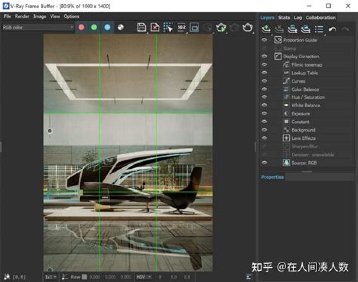 How do I use VRAY frame buffer?