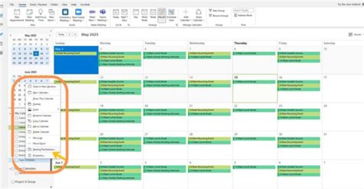 How do I view Outlook calendar permissions in PowerShell?
