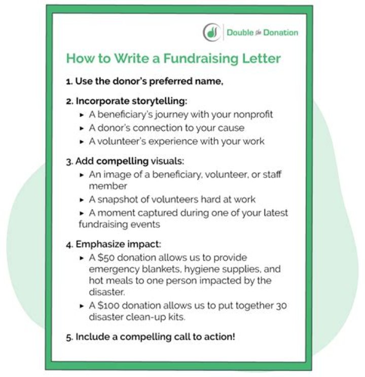 How do I write a non profit fundraising email?