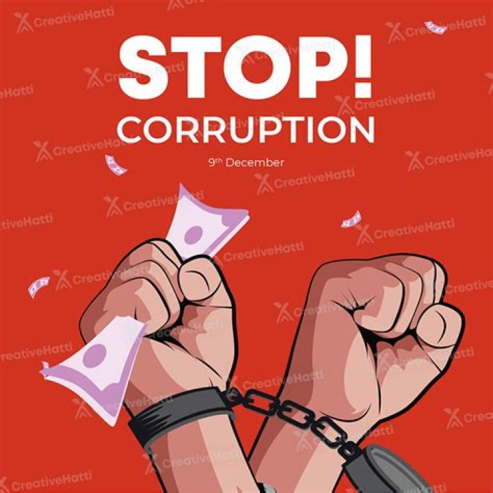 How do you file corruption charges?