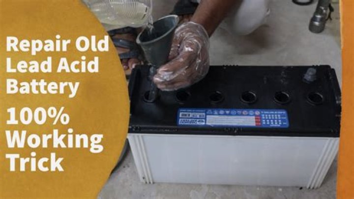How do you maintain lead acid battery maintenance?