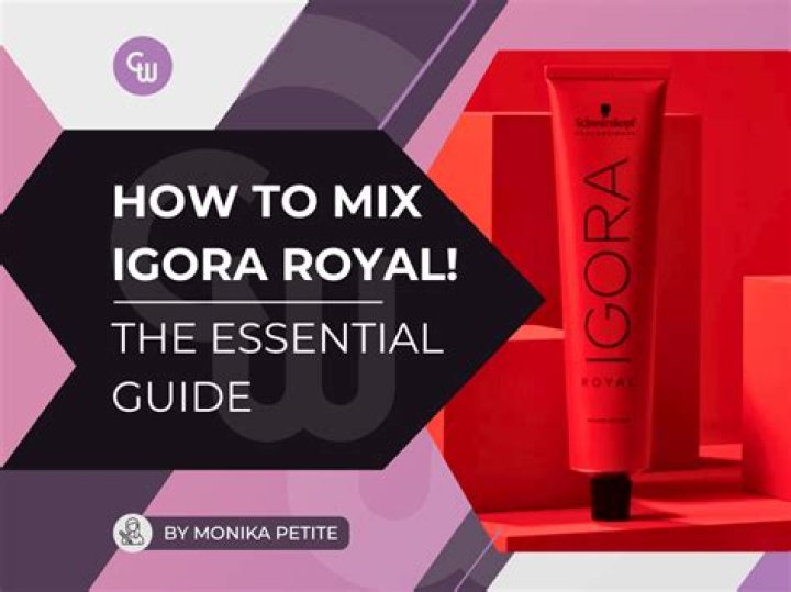 How do you mix igora Royal absolutes?