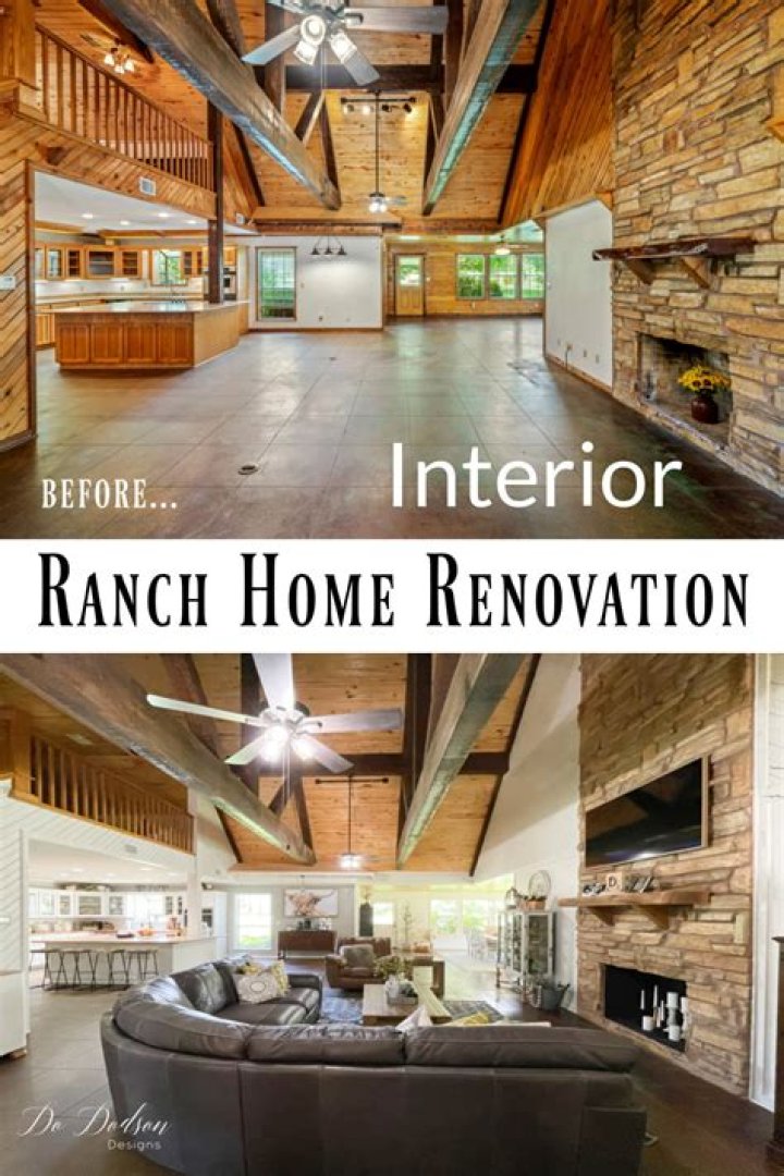 How do you renovate a ranch style house?