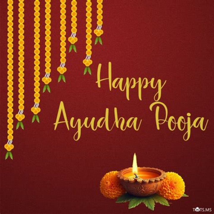 How do you say Ayudha Pooja wishes?