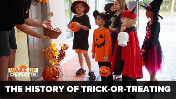 How do you scare kids trick or treating?