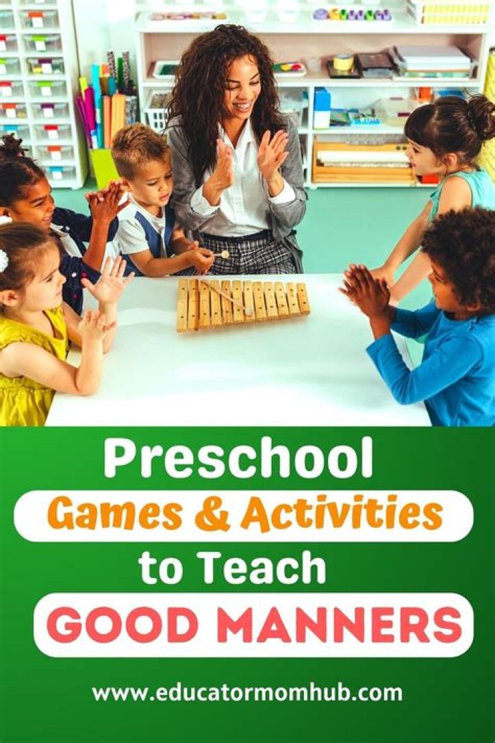 How do you teach manners in a fun way?