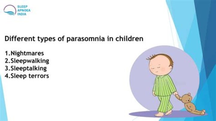 How is parasomnia treated in children?
