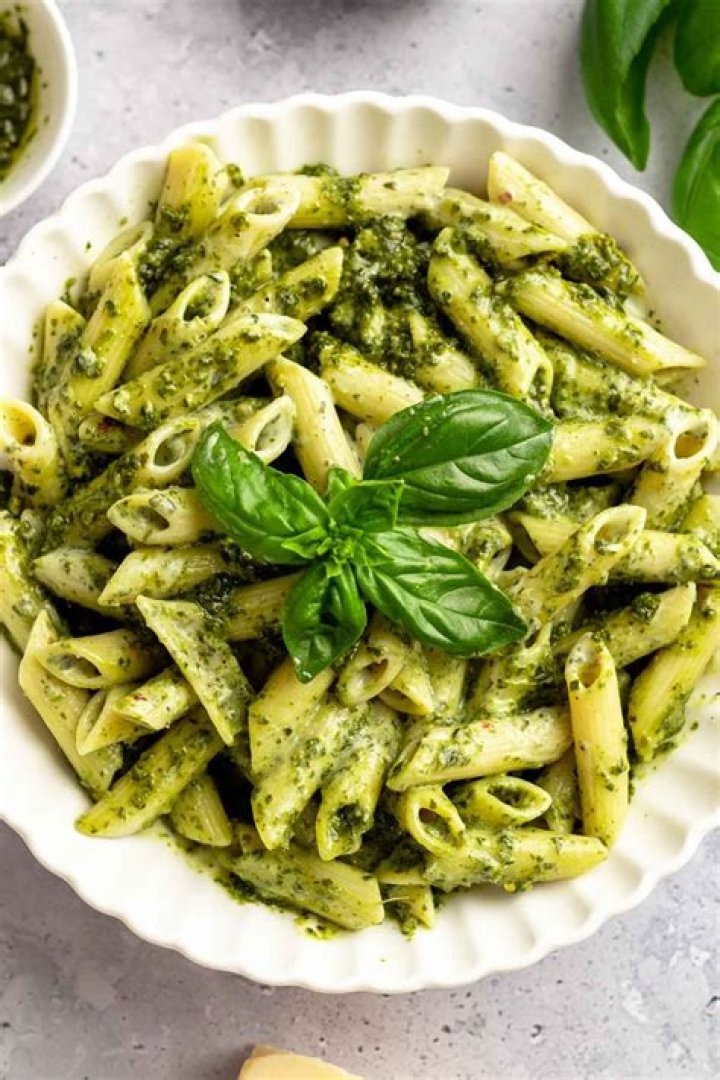 How is pesto traditionally used?