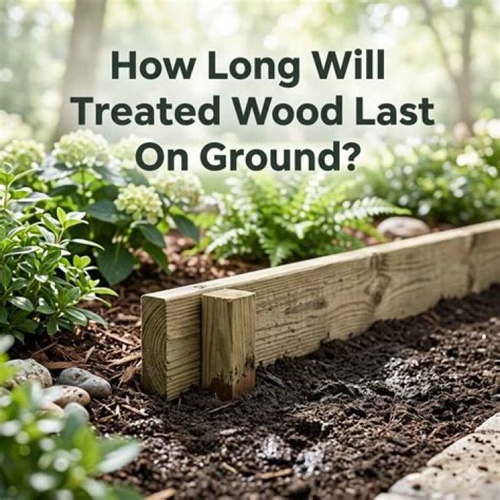 How long will pressure treated lumber last with ground contact?