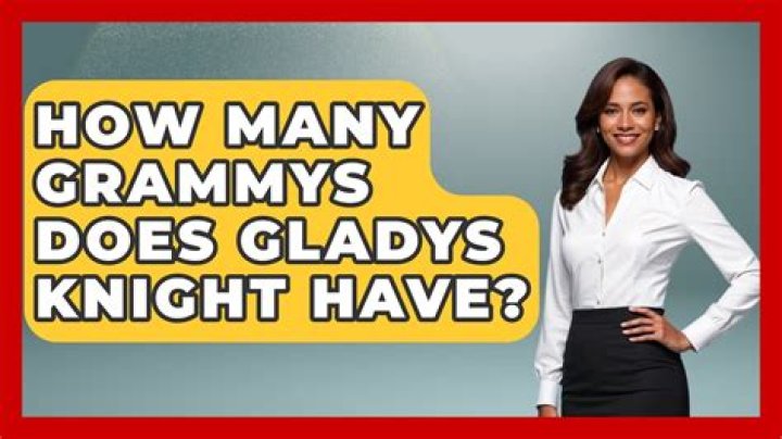 How many #1 hits does Gladys Knight have?