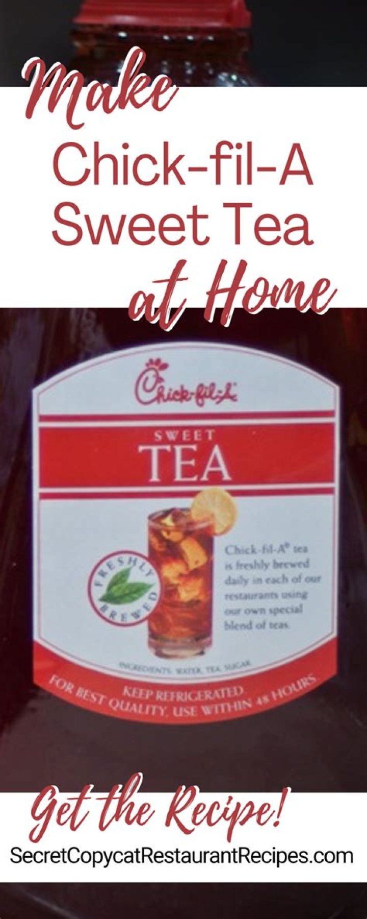 How many calories chick-fil-a sweet tea?