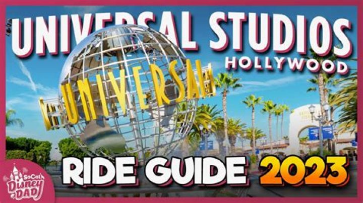 How many rides are there in Universal Studios Hollywood?