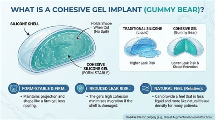 How much are cohesive gel implants?