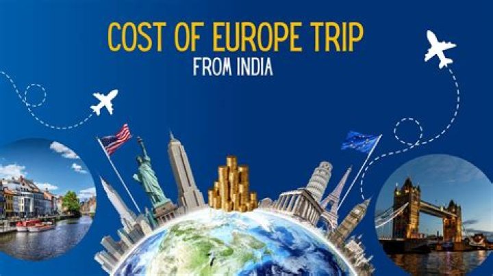 How much does a Europe trip cost from India?