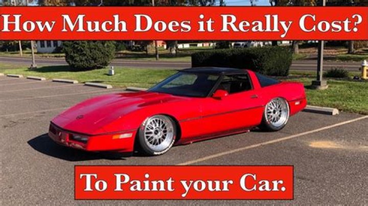 How much does it cost to custom paint a car?