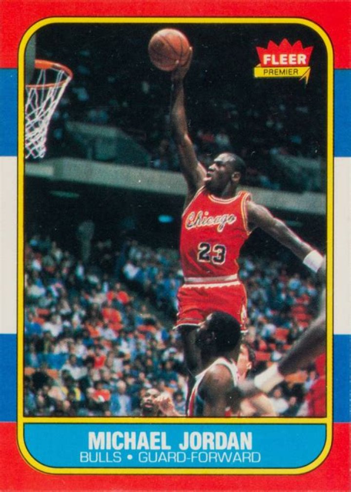 How much is a Michael Jordan 86 Fleer worth?