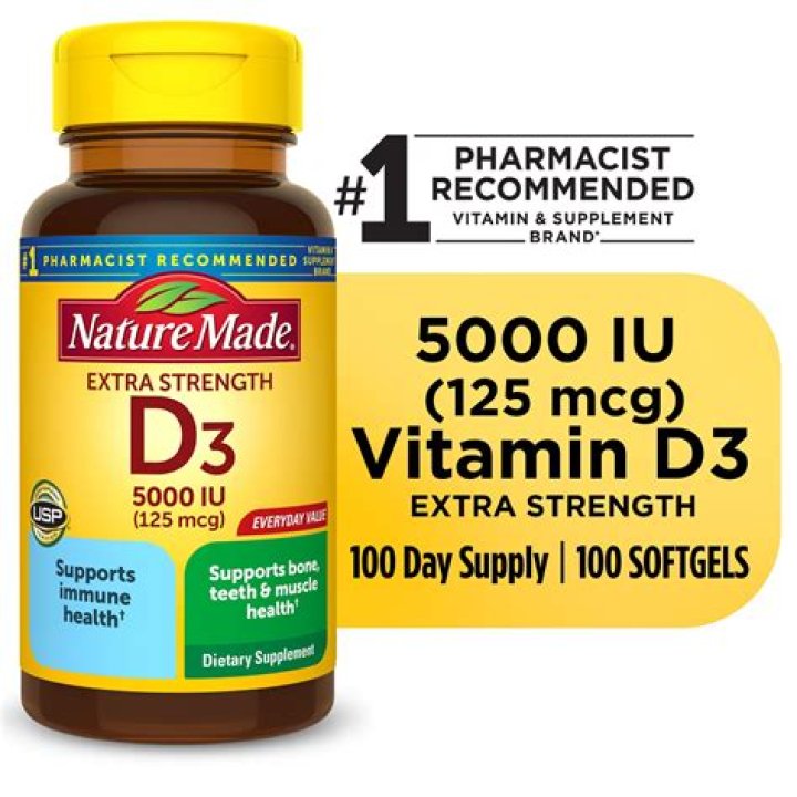 How much vitamin D3 5000 should I take daily?